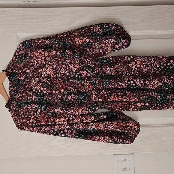 NWT Zara Floral Wide leg Jumpsuit - Picture 3 of 4